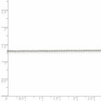 FJC Finejewelers 925 Sterling Silver Cable Chain 28 Inches x 1 mm