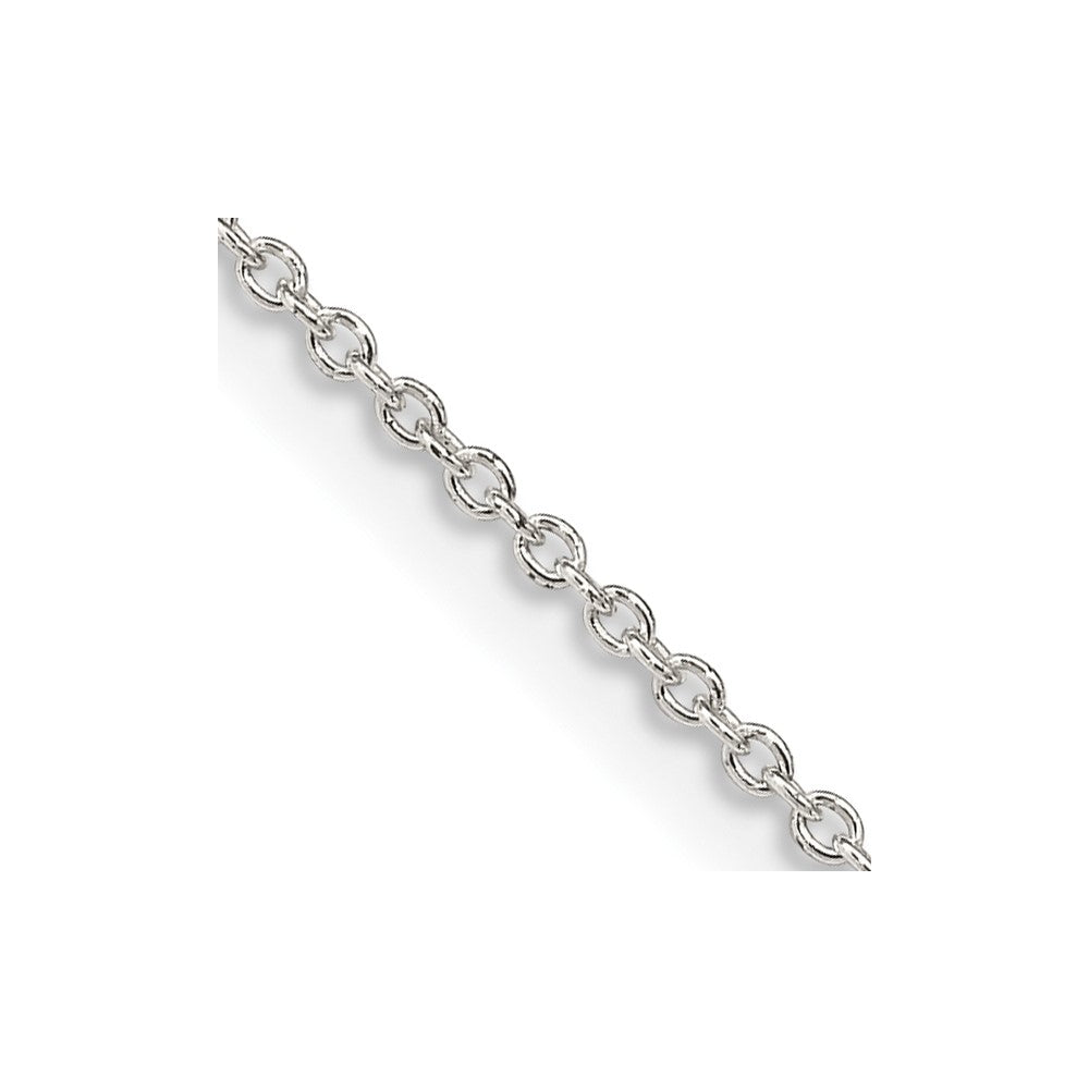 FJC Finejewelers 925 Sterling Silver Cable Chain 28 Inches x 1.25 mm