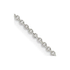 FJC Finejewelers 925 Sterling Silver Cable Chain 42 Inches x 1.25 mm