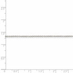 FJC Finejewelers 925 Sterling Silver Cable Chain 42 Inches x 1.25 mm