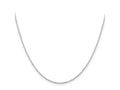 FJC Finejewelers 925 Sterling Silver Rhodium Plated Cable Chain 30 Inches x 1.25 mm