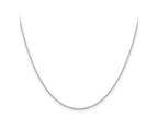FJC Finejewelers 925 Sterling Silver Rhodium Plated Cable Chain 30 Inches x 1.25 mm