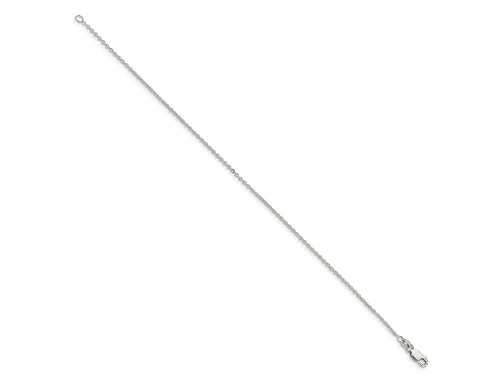 FJC Finejewelers 925 Sterling Silver Cable Bracelet Chain 8 Inches x 1.5 mm