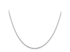 FJC Finejewelers 925 Sterling Silver Rhodium Plated Cable Chain 36 Inches x 1.5 mm