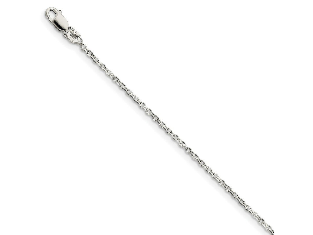 FJC Finejewelers 925 Sterling Silver Cable Bracelet Chain 7 Inches x 1.95 mm