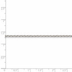 FJC Finejewelers 925 Sterling Silver Cable Bracelet Chain 7 Inches x 2.25 mm