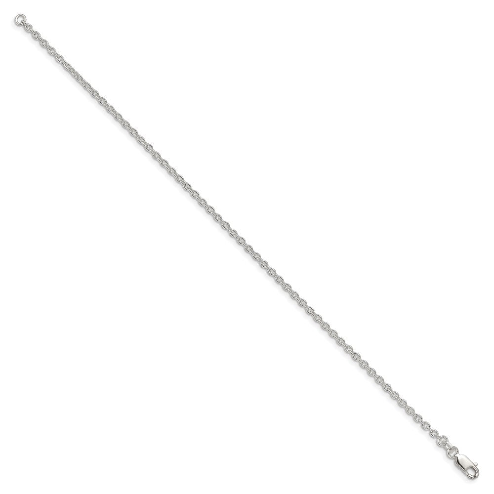 FJC Finejewelers 925 Sterling Silver Cable Bracelet Chain 8 Inches x 2.25 mm