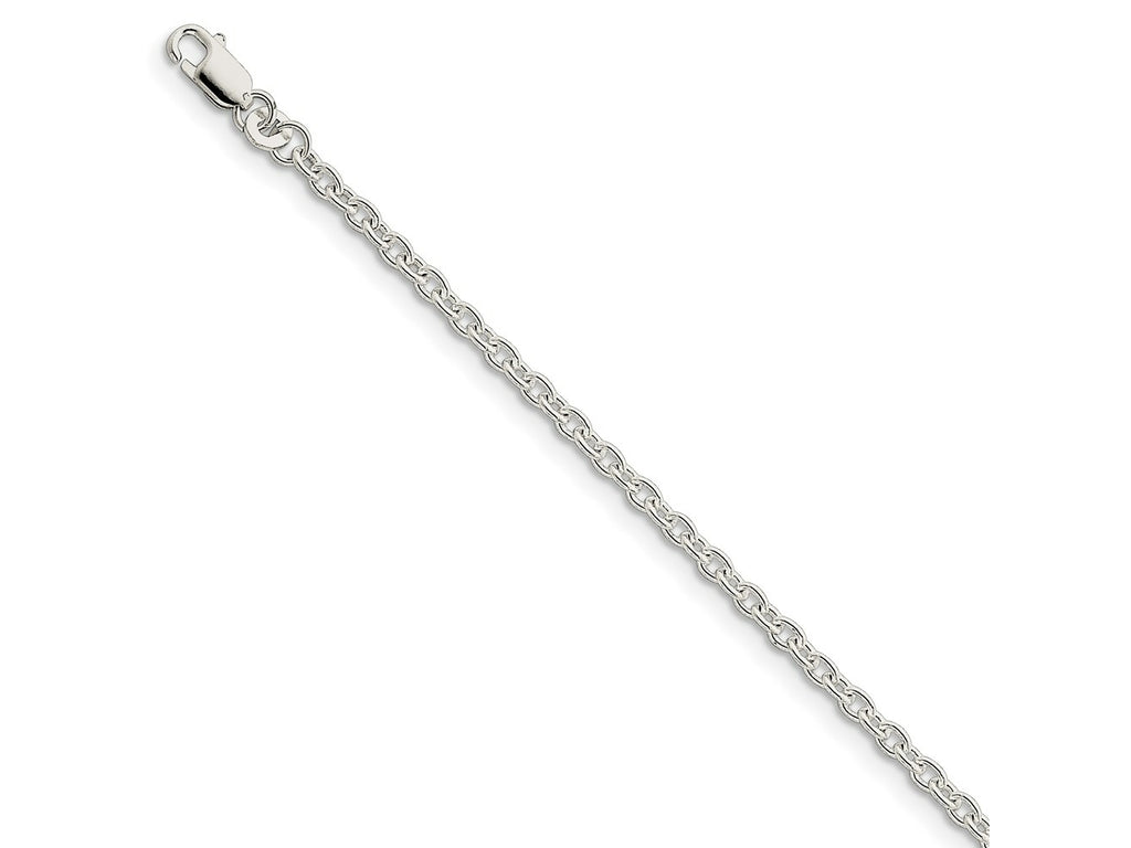FJC Finejewelers 925 Sterling Silver Cable Bracelet Chain 7 Inches x 2.75 mm