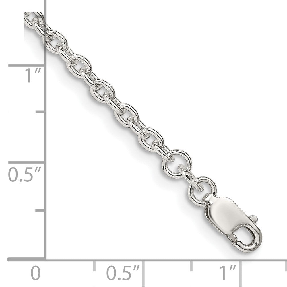 FJC Finejewelers 925 Sterling Silver Cable Bracelet Chain 8 Inches x 2.75 mm