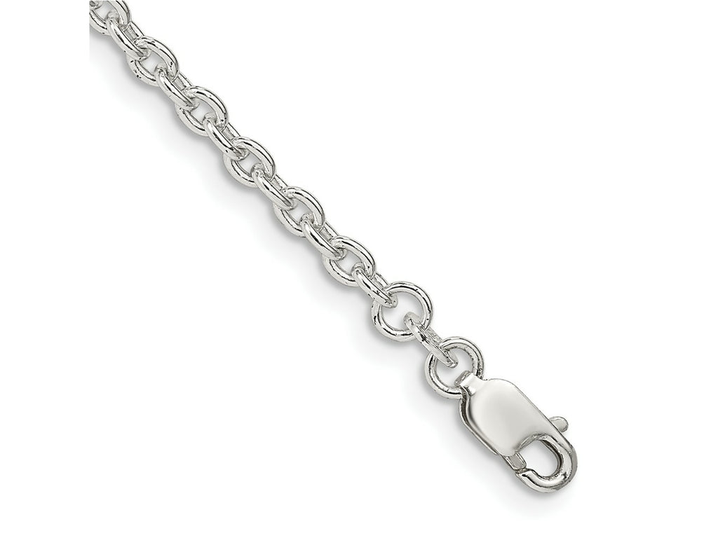 FJC Finejewelers 925 Sterling Silver Cable Bracelet Chain 8 Inches x 2.75 mm