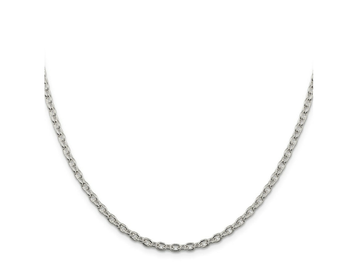 FJC Finejewelers 925 Sterling Silver Cable Chain 18 Inches x 3.5 mm