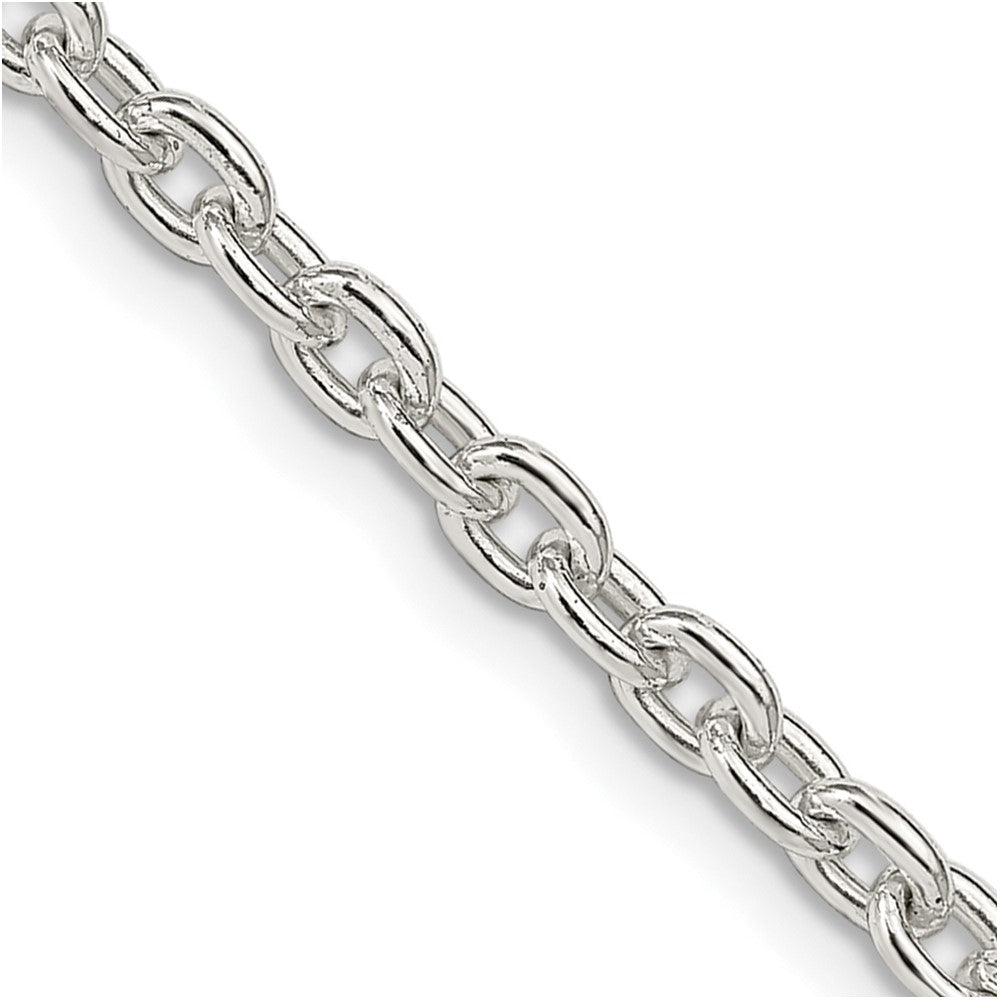 FJC Finejewelers 925 Sterling Silver Cable Chain 28 Inches x 3.5 mm