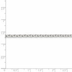 FJC Finejewelers 925 Sterling Silver Cable Bracelet Chain 7 Inches x 3.5 mm