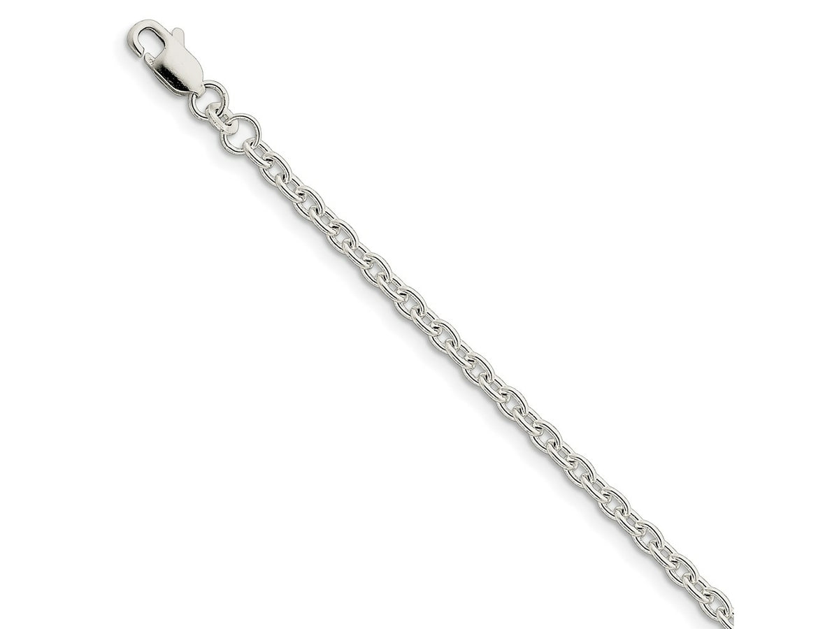 FJC Finejewelers 925 Sterling Silver Cable Bracelet Chain 7 Inches x 3.5 mm