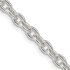 FJC Finejewelers 925 Sterling Silver Cable Chain 18 Inches x 4.5 mm