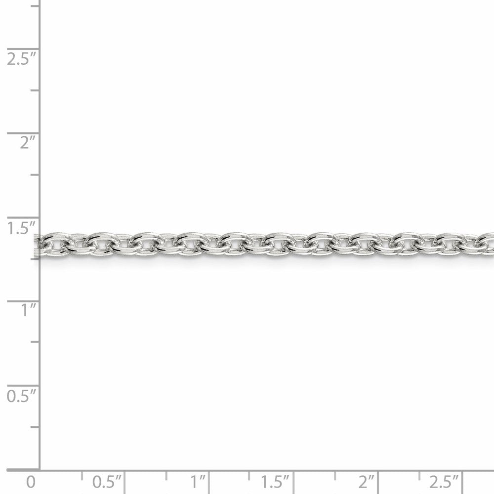 FJC Finejewelers 925 Sterling Silver Cable Chain 18 Inches x 4.5 mm