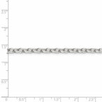 FJC Finejewelers 925 Sterling Silver Cable Chain 18 Inches x 4.5 mm