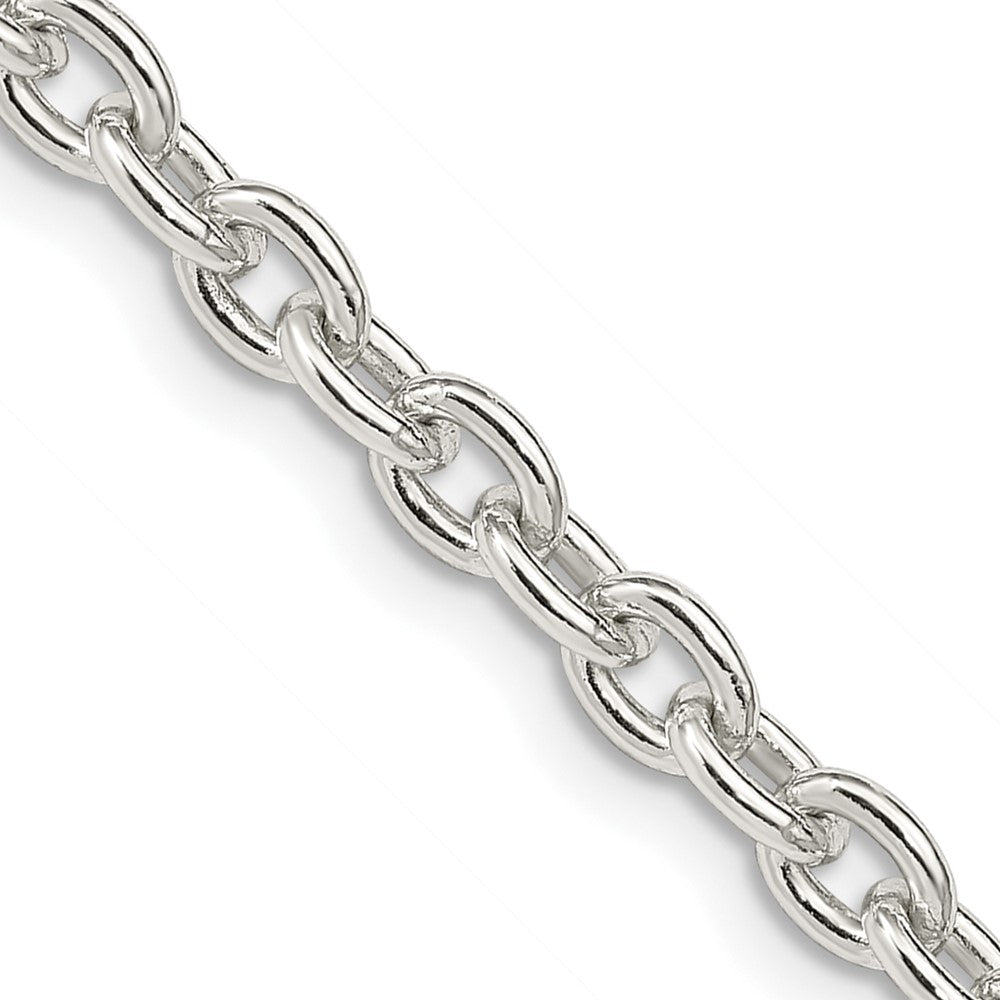 FJC Finejewelers 925 Sterling Silver Cable Chain 30 Inches x 4.5 mm