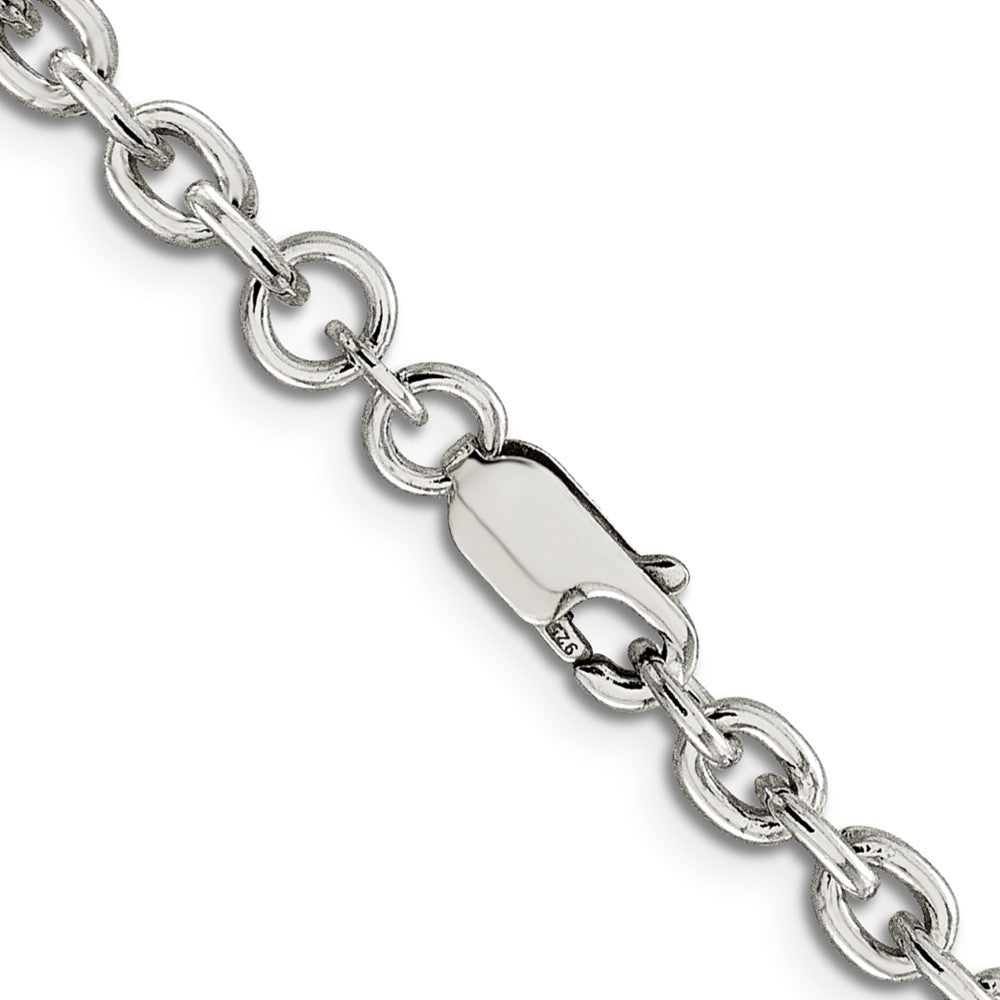 FJC Finejewelers 925 Sterling Silver Cable Bracelet Chain 7 Inches x 4.5 mm