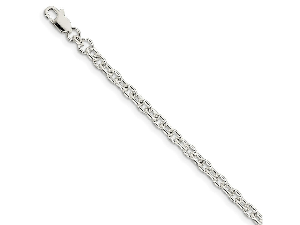 FJC Finejewelers 925 Sterling Silver Cable Bracelet Chain 7 Inches x 4.5 mm