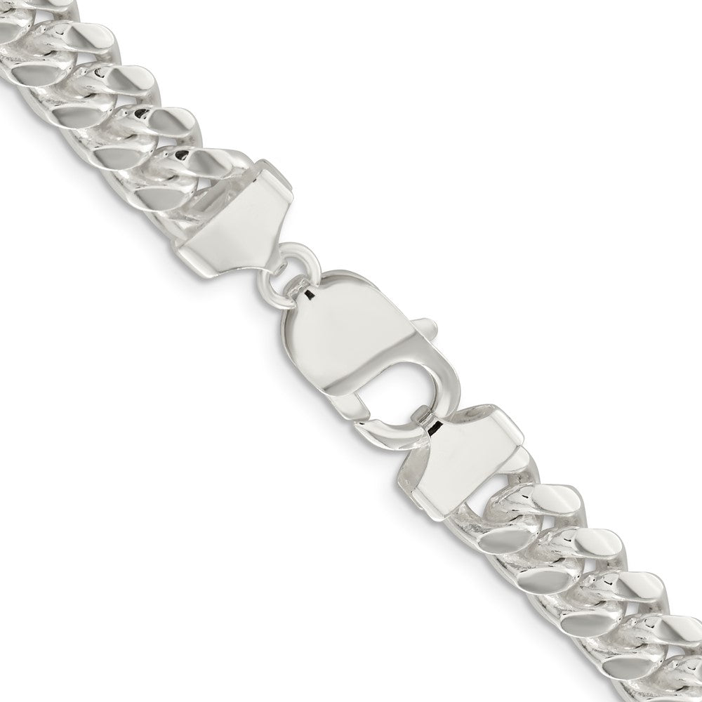 FJC Finejewelers 925 Sterling Silver Polished Domed Curb Chain 20 Inches x 9 mm