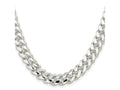 FJC Finejewelers 925 Sterling Silver Polished Domed Curb Chain 28 Inches x 10.5 mm
