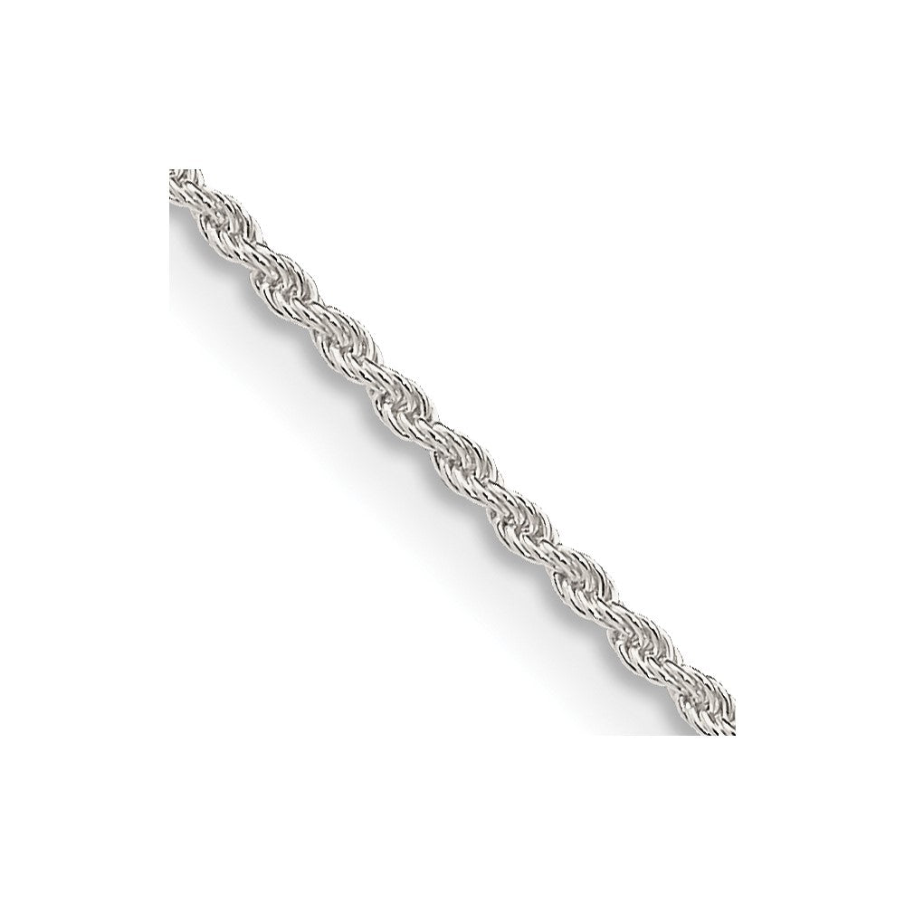 FJC Finejewelers 925 Sterling Silver Solid Rope Chain 28 Inches x 1.3 mm