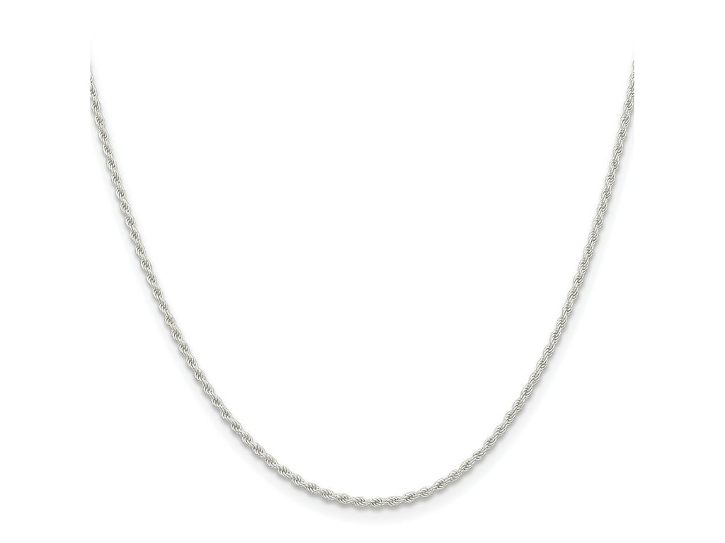 FJC Finejewelers 925 Sterling Silver Solid Rope Chain 26 Inches x 1.5 mm