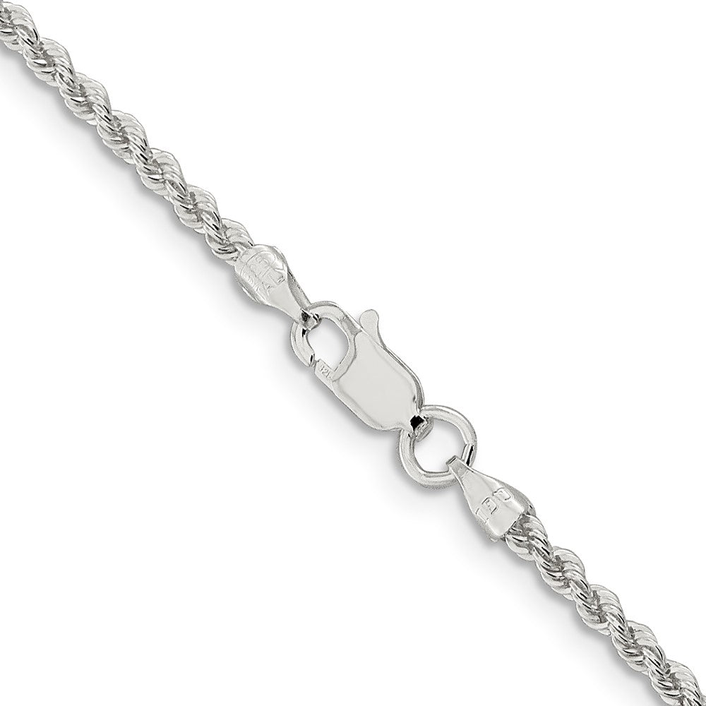 FJC Finejewelers 925 Sterling Silver Solid Rope Chain 26 Inches x 2.3 mm