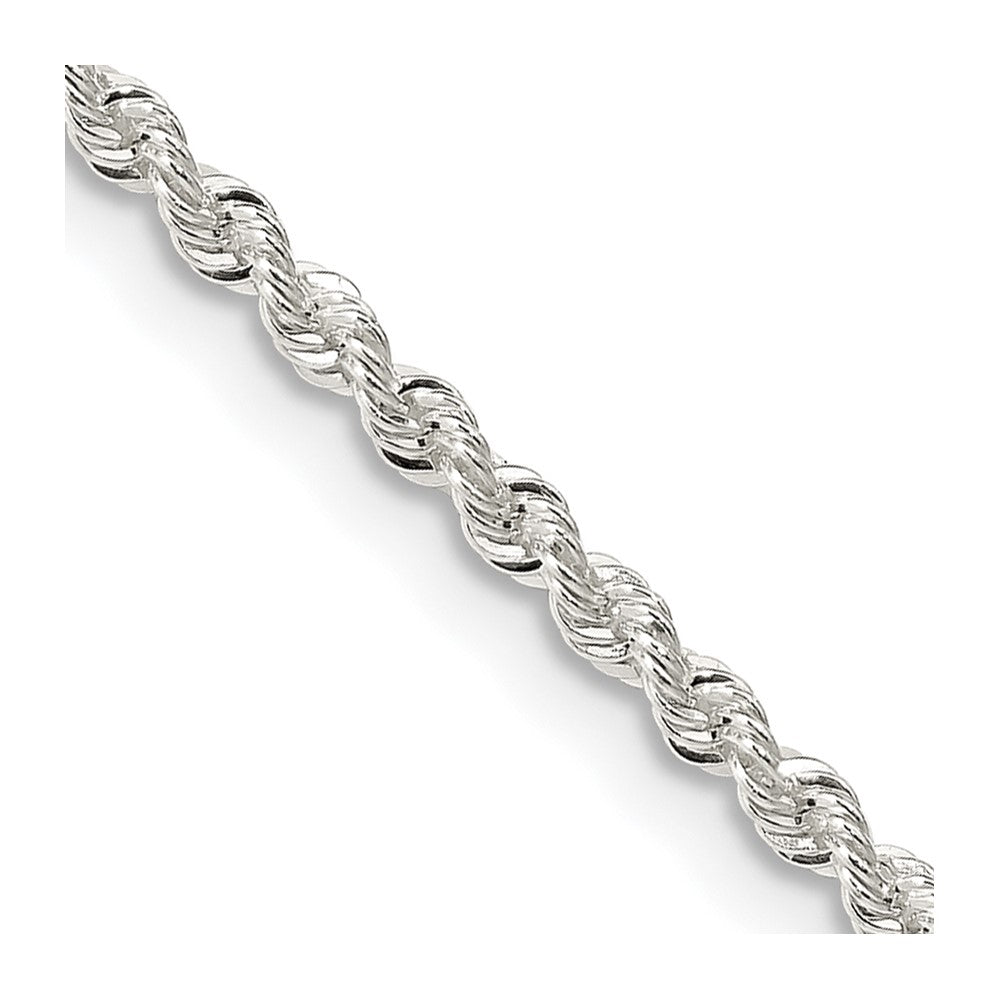 FJC Finejewelers 925 Sterling Silver Solid Rope Chain 26 Inches x 2.3 mm