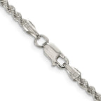 FJC Finejewelers 925 Sterling Silver Solid Rope Chain 36 Inches x 2.5 mm