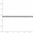 FJC Finejewelers 925 Sterling Silver Solid Rope Chain 36 Inches x 2.5 mm
