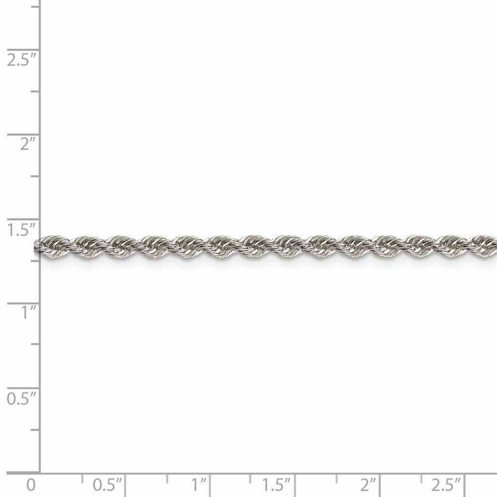 FJC Finejewelers 925 Sterling Silver Solid Rope Chain 36 Inches x 3 mm