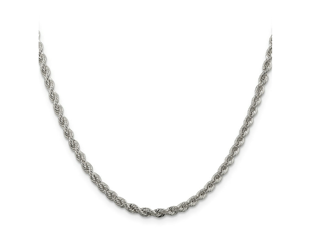 FJC Finejewelers 925 Sterling Silver Solid Rope Chain 36 Inches x 3 mm