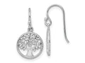 FJC Finejewelers 925 Sterling Silver Tree Dangle Earrings 21 x 11 mm