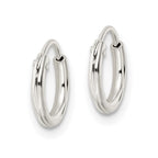 FJC Finejewelers 925 Sterling Silver Polished Endless Tube Hoop Earrings 1.5 x 10 mm