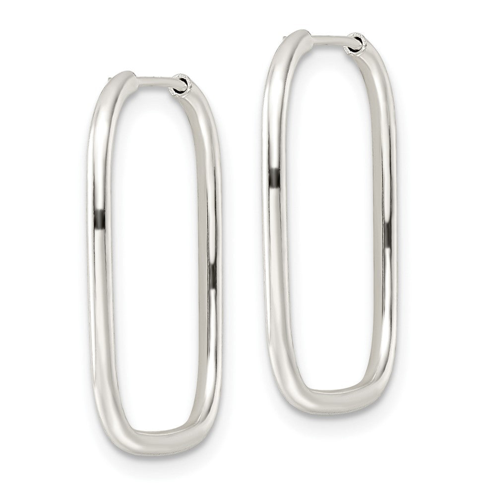 FJC Finejewelers 925 Sterling Silver Polished 1.5mm Square Endless Tube Hoop Earrings 23 mm x 23 mm