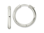 FJC Finejewelers 925 Sterling Silver Polished 3x Hinged Tube Hoop Earrings 24 x 25 mm