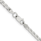 FJC Finejewelers 925 Sterling Silver Flat Cuban Anchor Chain 26 Inches x 3.15 mm
