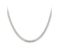 FJC Finejewelers 925 Sterling Silver Flat Cuban Anchor Chain 26 Inches x 4.15 mm