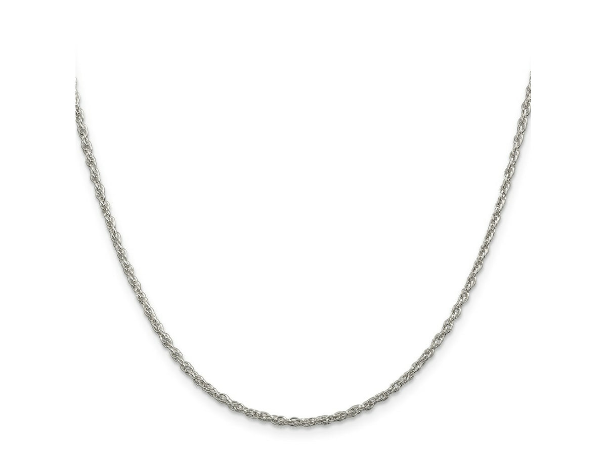 FJC Finejewelers 925 Sterling Silver Loose Rope Chain 24 Inches x 2 mm