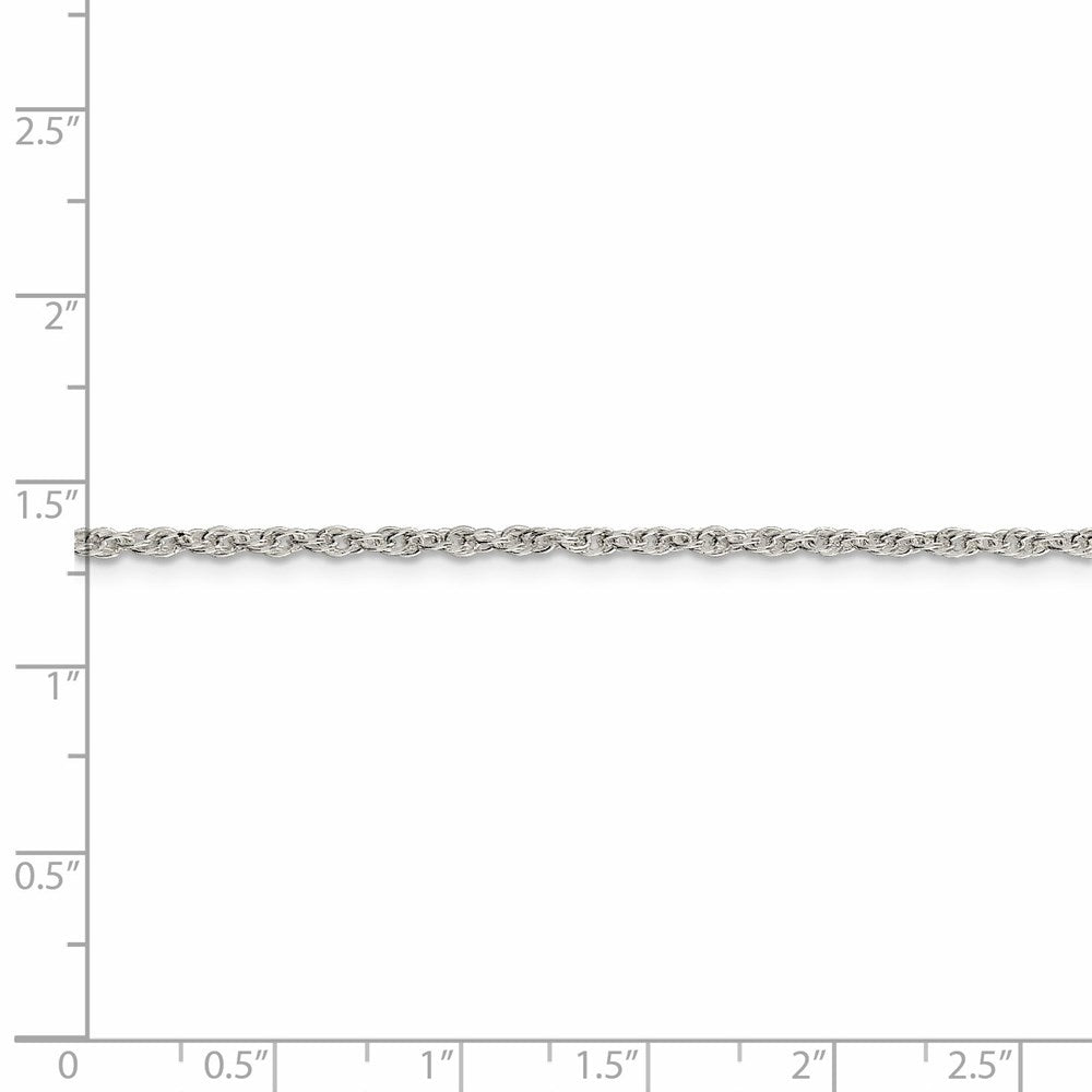 FJC Finejewelers 925 Sterling Silver Loose Rope Chain 26 Inches x 2 mm