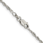 FJC Finejewelers 925 Sterling Silver Loose Rope Chain 30 Inches x 2 mm