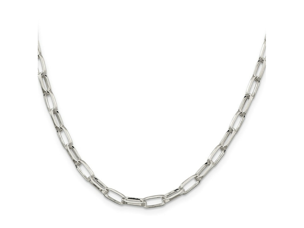FJC Finejewelers 925 Sterling Silver Cable Elongated Open Link Chain 20 Inches x 5 mm
