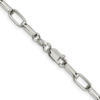 FJC Finejewelers 925 Sterling Silver Cable Elongated Open Link Chain 24 Inches x 5 mm