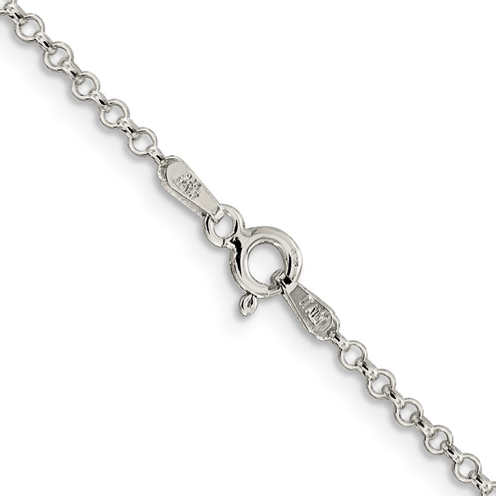 FJC Finejewelers 925 Sterling Silver Rolo Chain 20 Inches x 2 mm