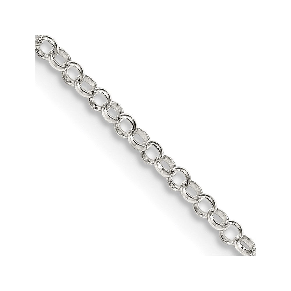 FJC Finejewelers 925 Sterling Silver Rolo Chain 20 Inches x 2 mm