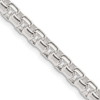 FJC Finejewelers 925 Sterling Silver Round Box Chain 24 Inches x 5.2 mm