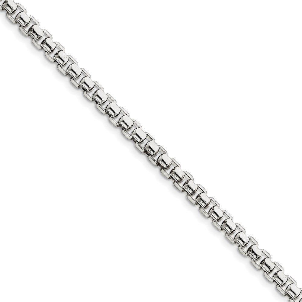 FJC Finejewelers 925 Sterling Silver Round Box Bracelet Chain 8.5 Inches x 5.2 mm