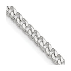 FJC Finejewelers 925 Sterling Silver Polished Curb Chain 20 Inches x 3.15 mm